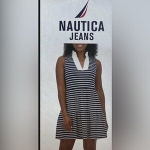 nautica women's easy classic short sleeve stretch cotton polo dress Nautica - Brandclub